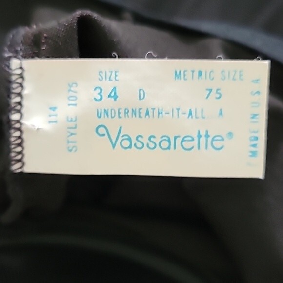 Vintage Vassarette underwire lingerie dress under it all Sz 34 Waist Compession - Picture 6 of 7